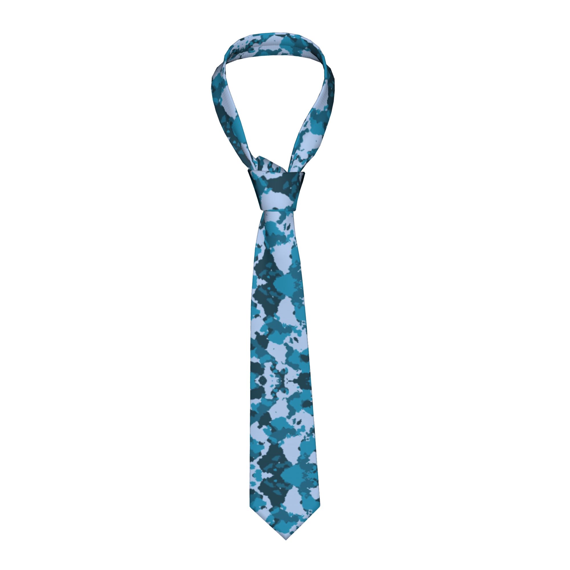 Men Accessories Wedding - Cravates camouflage pour hommes, fines, en