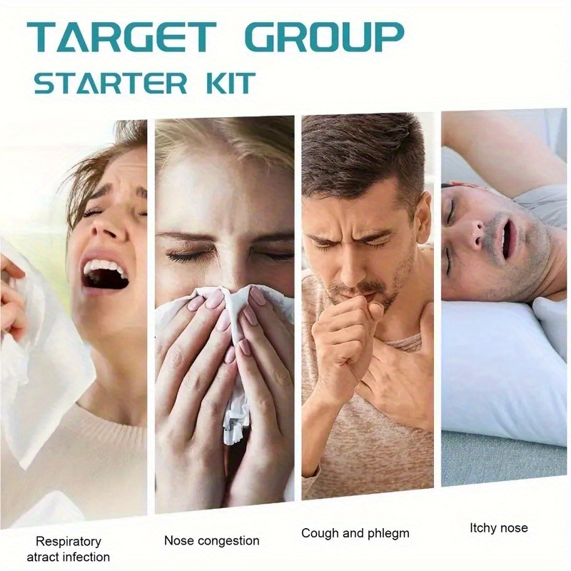Men Accessories Combo - Patch nasal anti-ronflement magnétique, bandes nasales