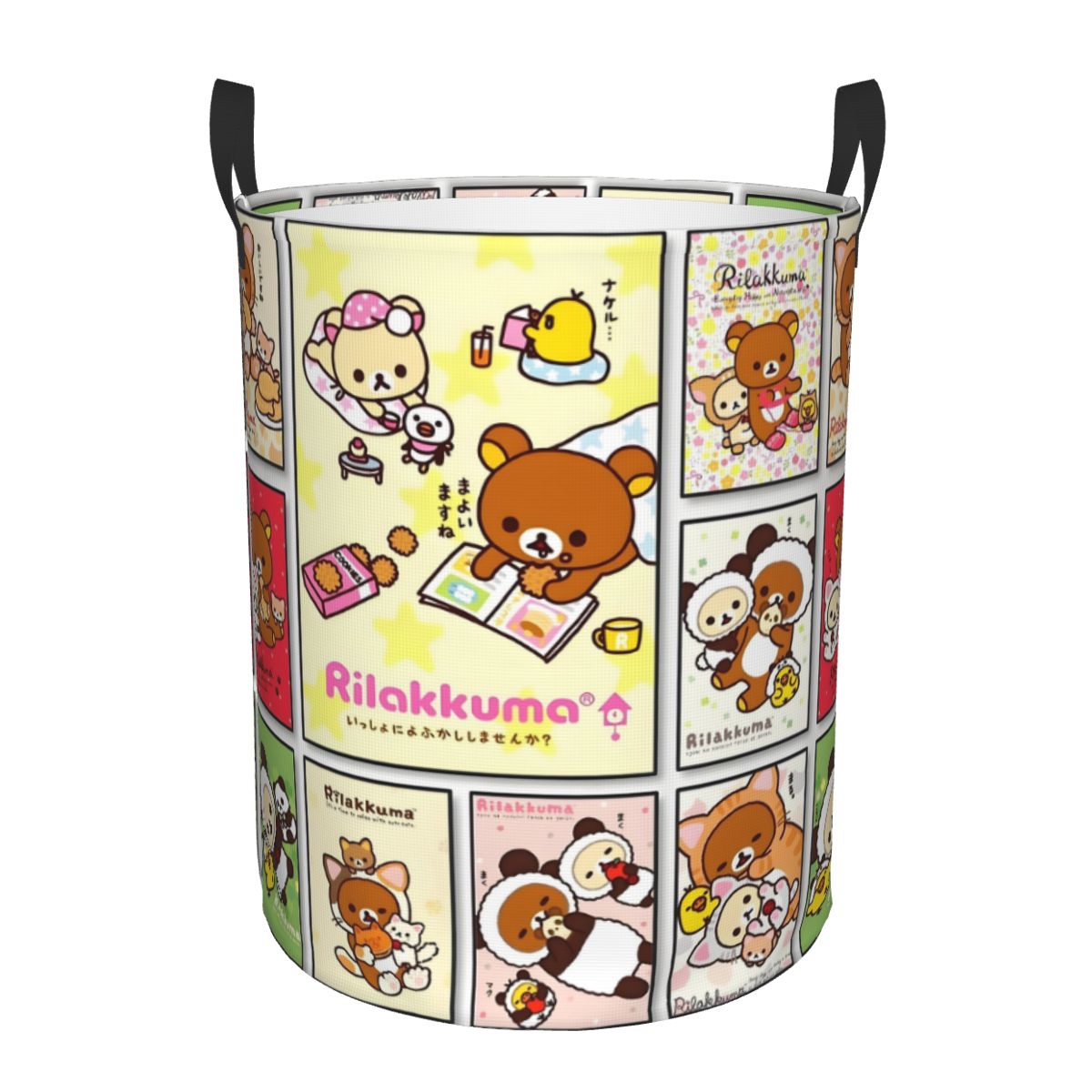 Men Accessories Hamper - Panier à linge Anime Rilakkuma Cartoon