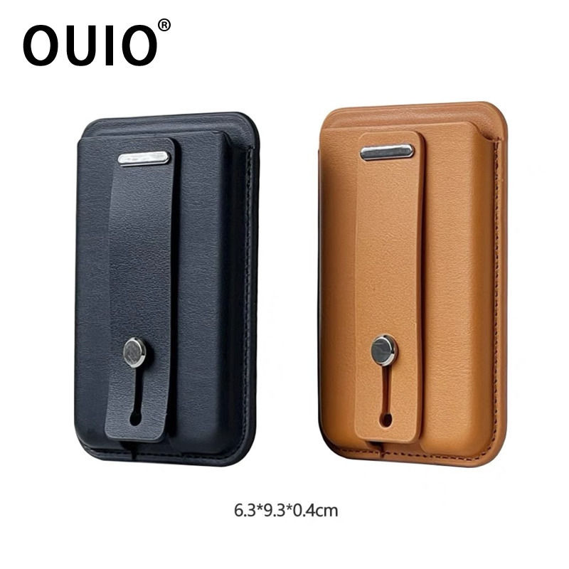 Phone Wallet Combo - Portefeuille MagSafe OUIO pour téléphone, porte-cartes,