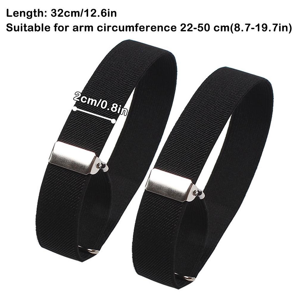 Men Accessories Wedding - 2 pièces de manchettes élastiques réglables