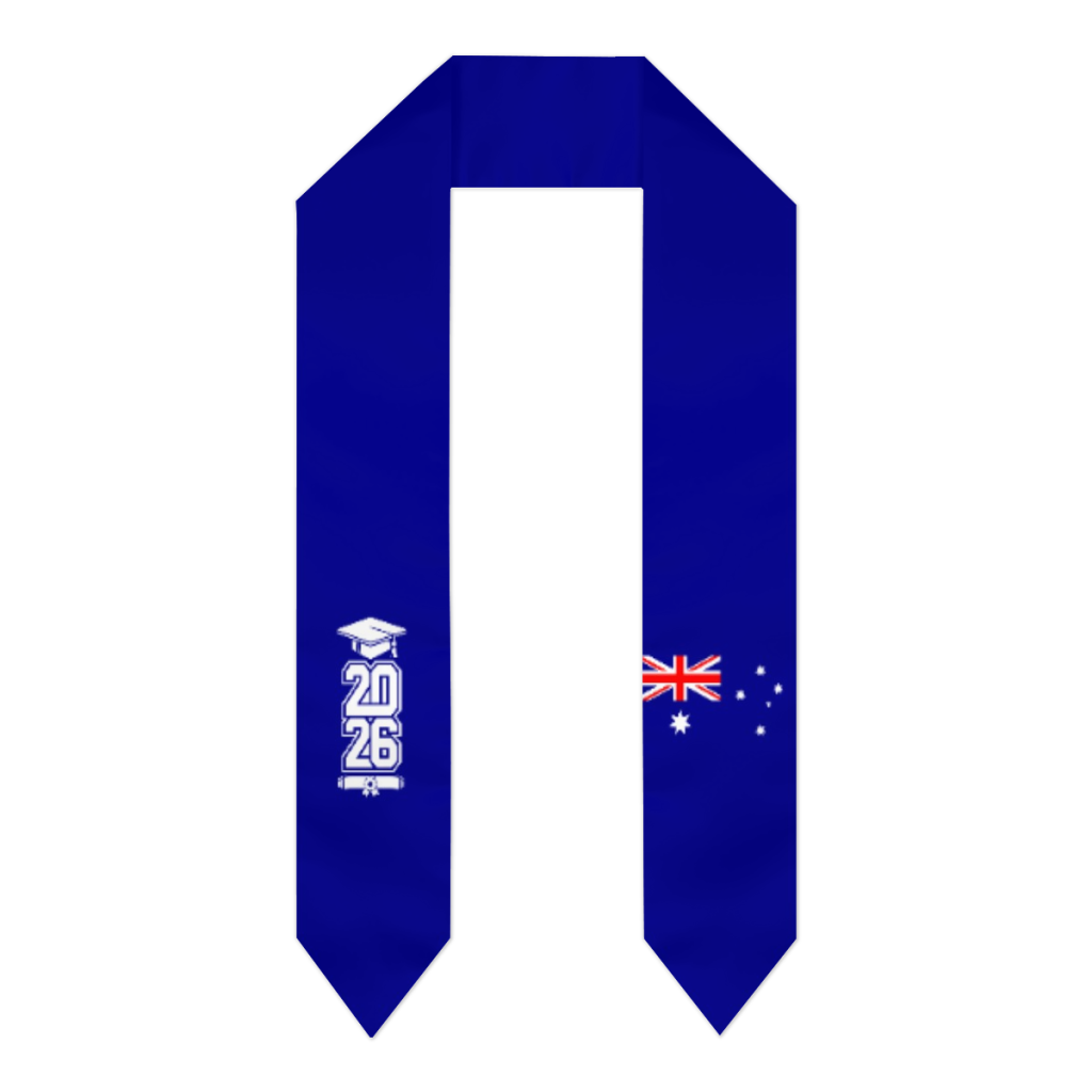 Men'S Accessories Australia - Écharpe d'Étudiant Unisexe Adulte avec Drapeau