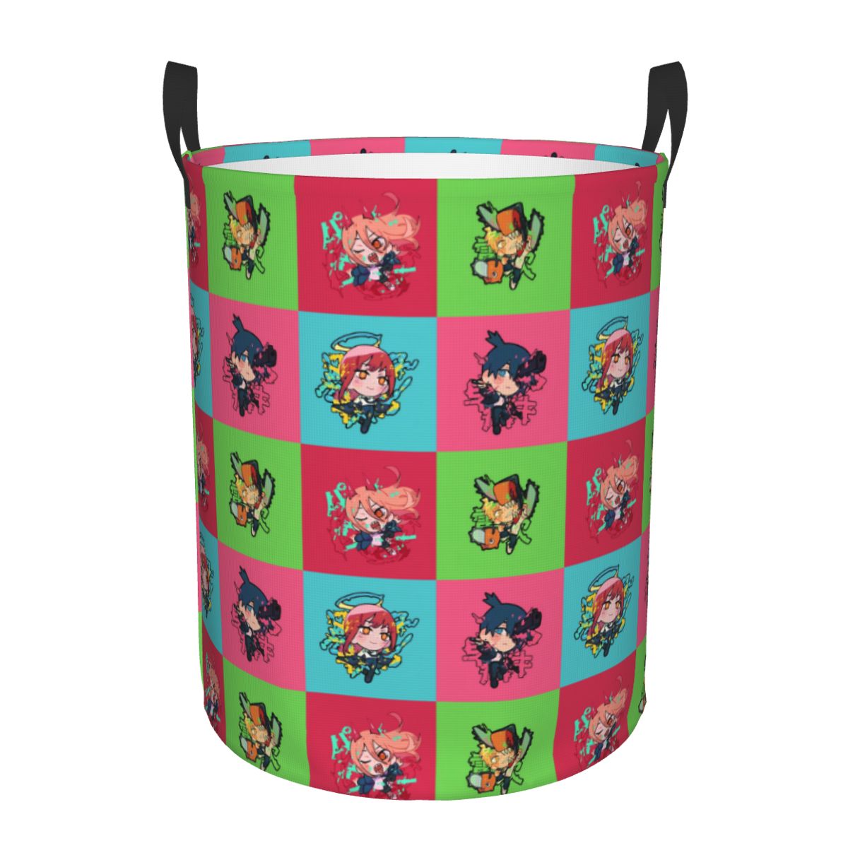 Men Accessories Hamper - Panier à linge à carreaux motif
