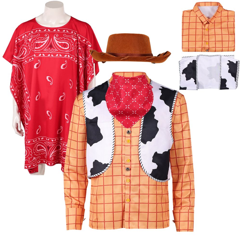 Men'S Accessories Designer - Costume de Cosplay Woody pour hommes