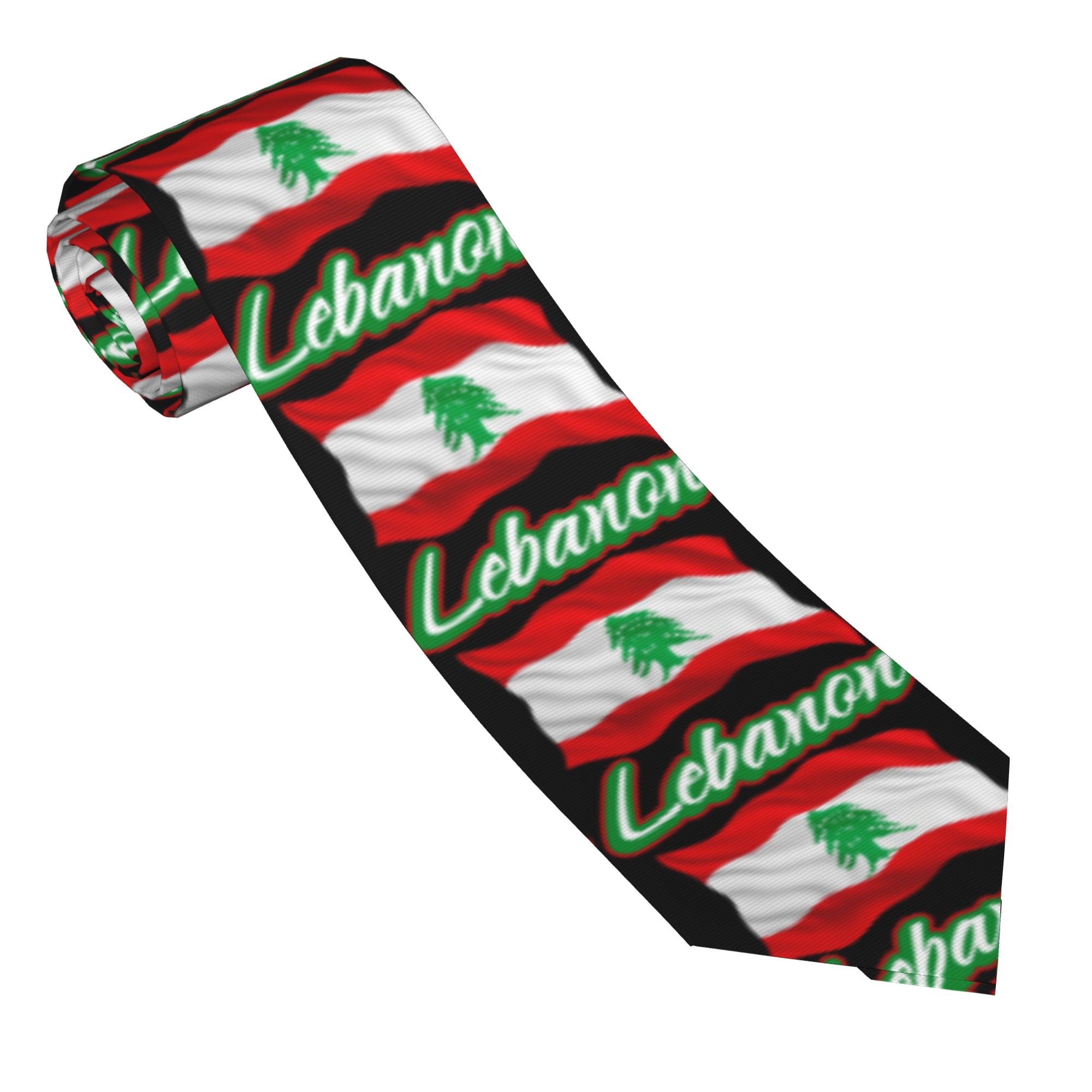 Cravate drapeau libanais pour  - Men Accessories Lebanon avis et prix