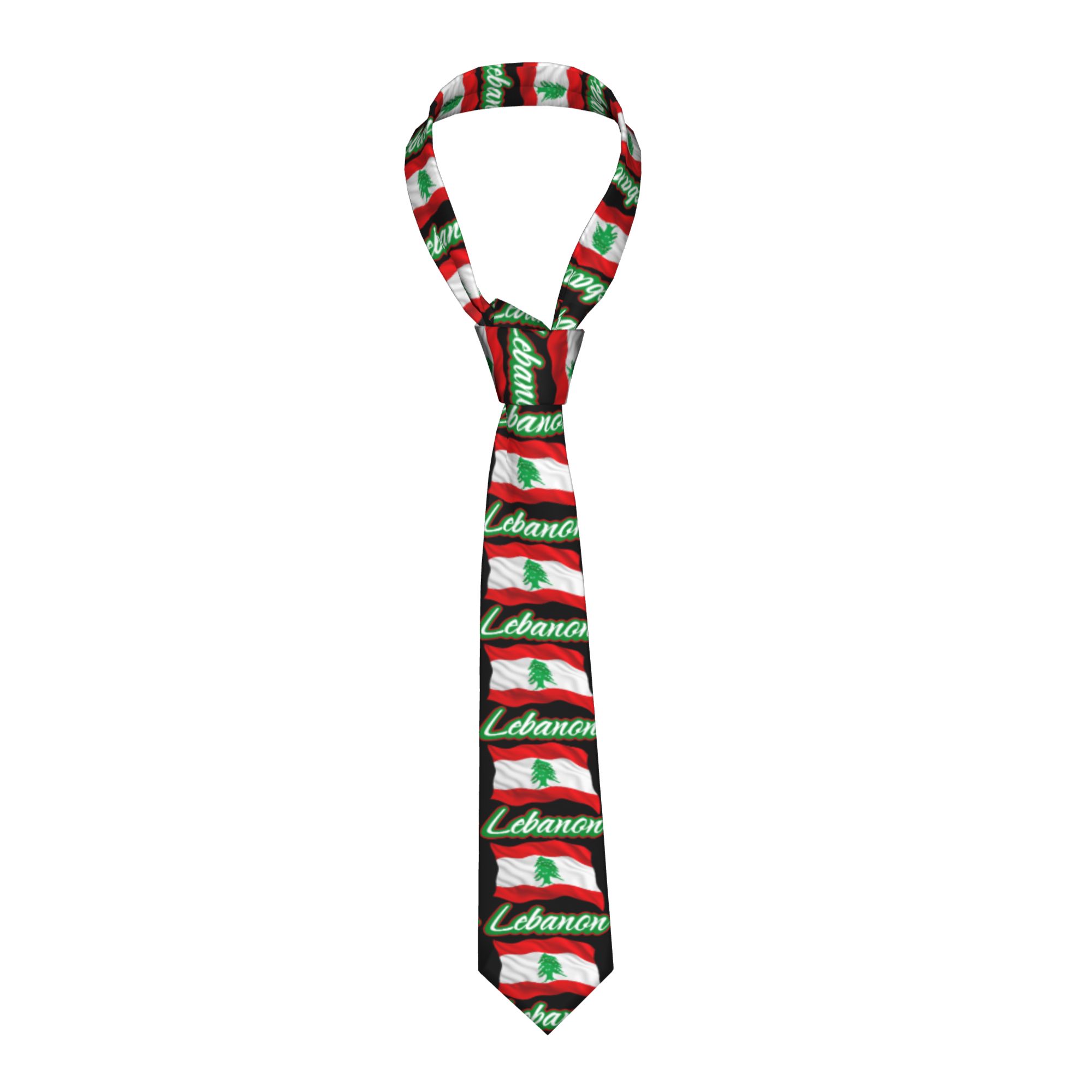 Cravate drapeau libanais pour  - Men Accessories Lebanon avis et prix