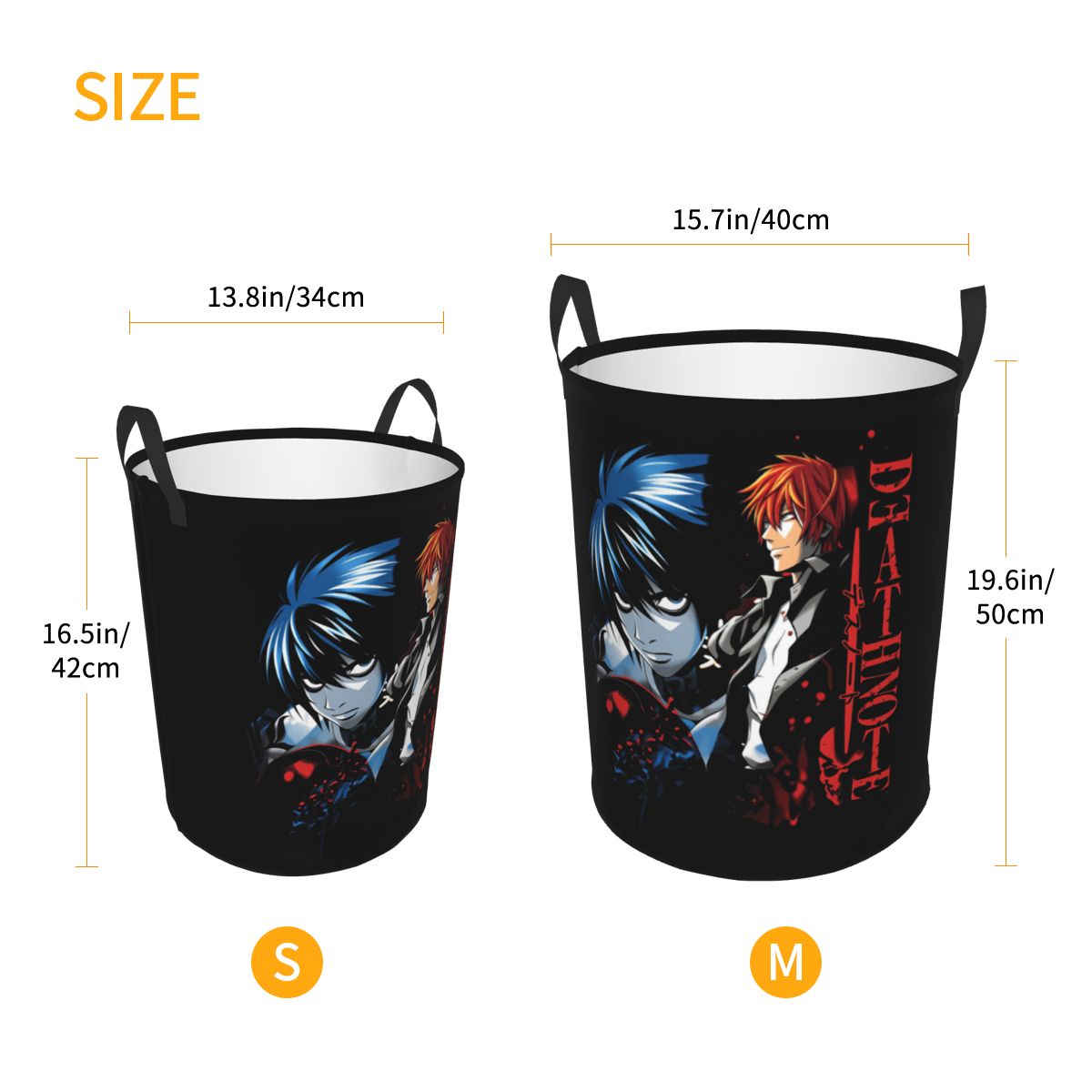 Panier à linge Death Note Ligh - Men Accessories Hamper avis et prix
