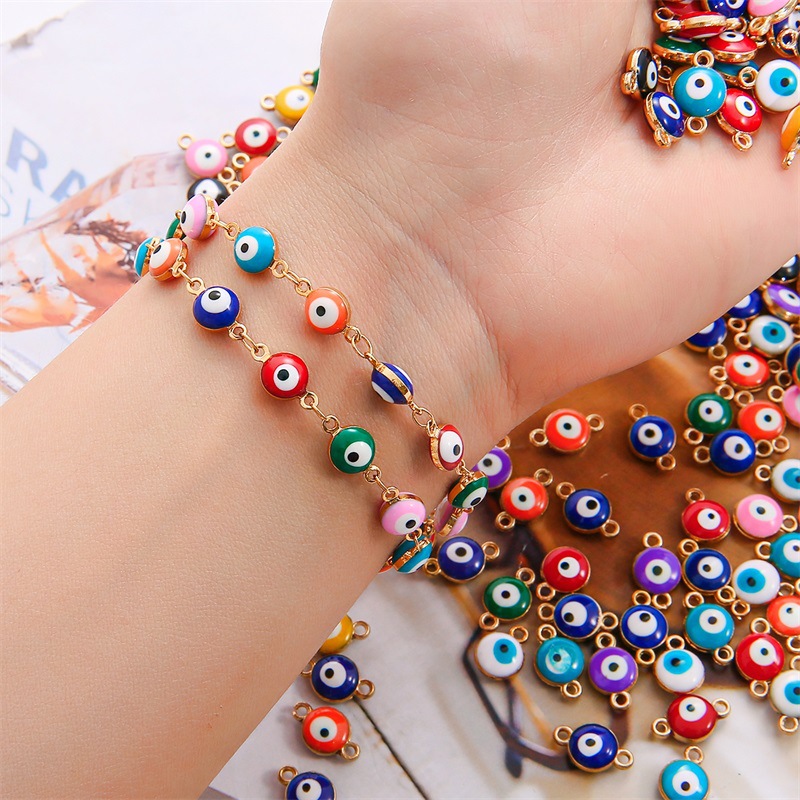 100 pendentifs breloques œil t - Men Accessories Evil Eye avis et prix