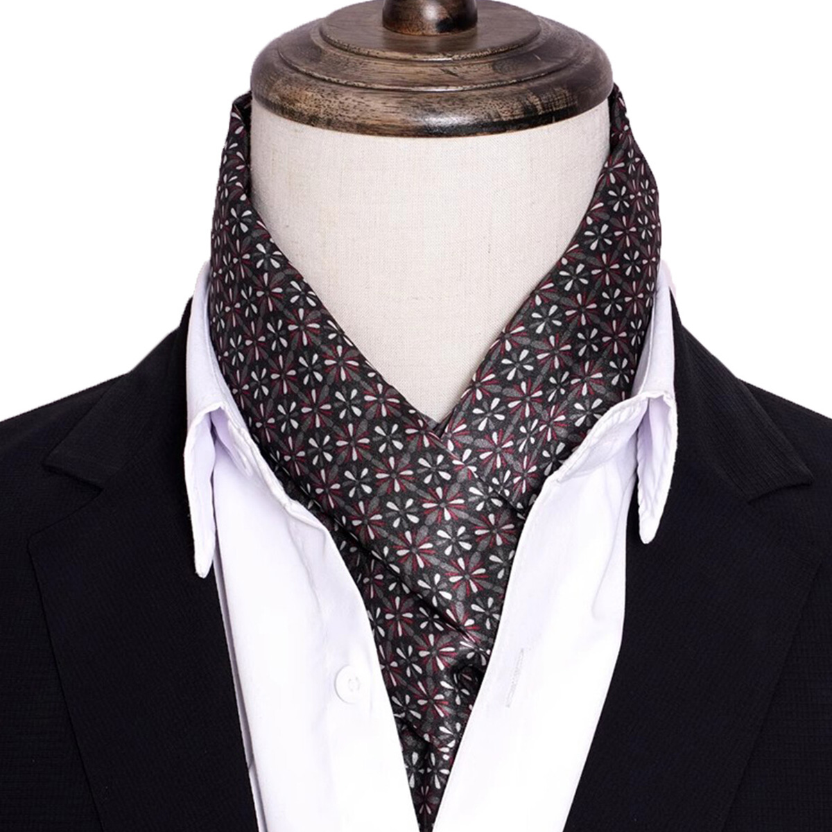 Nouveau foulard en soie à rayu - Men'S Accessories Premium avis et prix