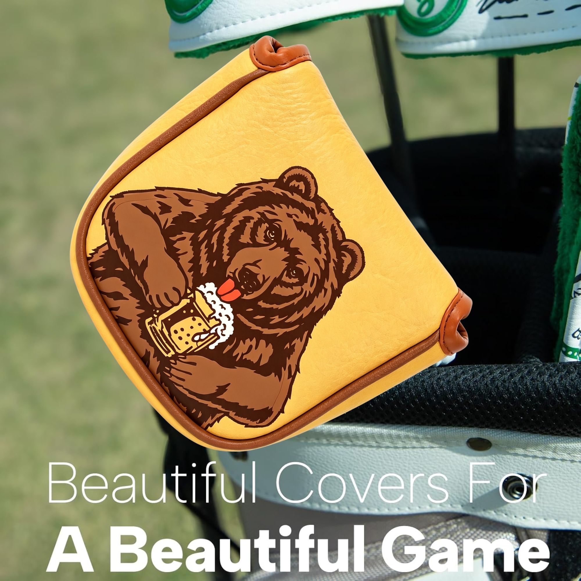 Housse de putter de golf brodé - Men'S Accessories Designer avis et prix