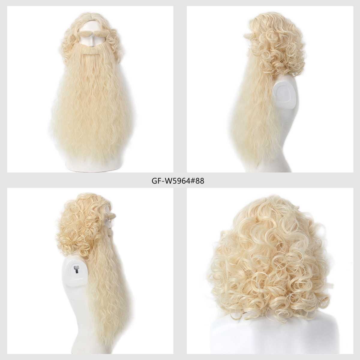 Perruque de cheveux de noël po - Men Accessories Style avis et prix