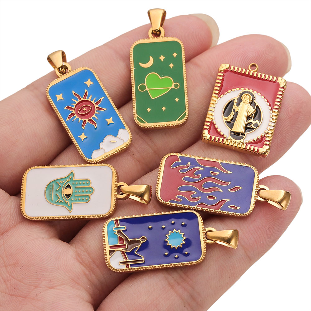 5 pendentifs breloques en émai - Men Accessories Evil Eye avis et prix