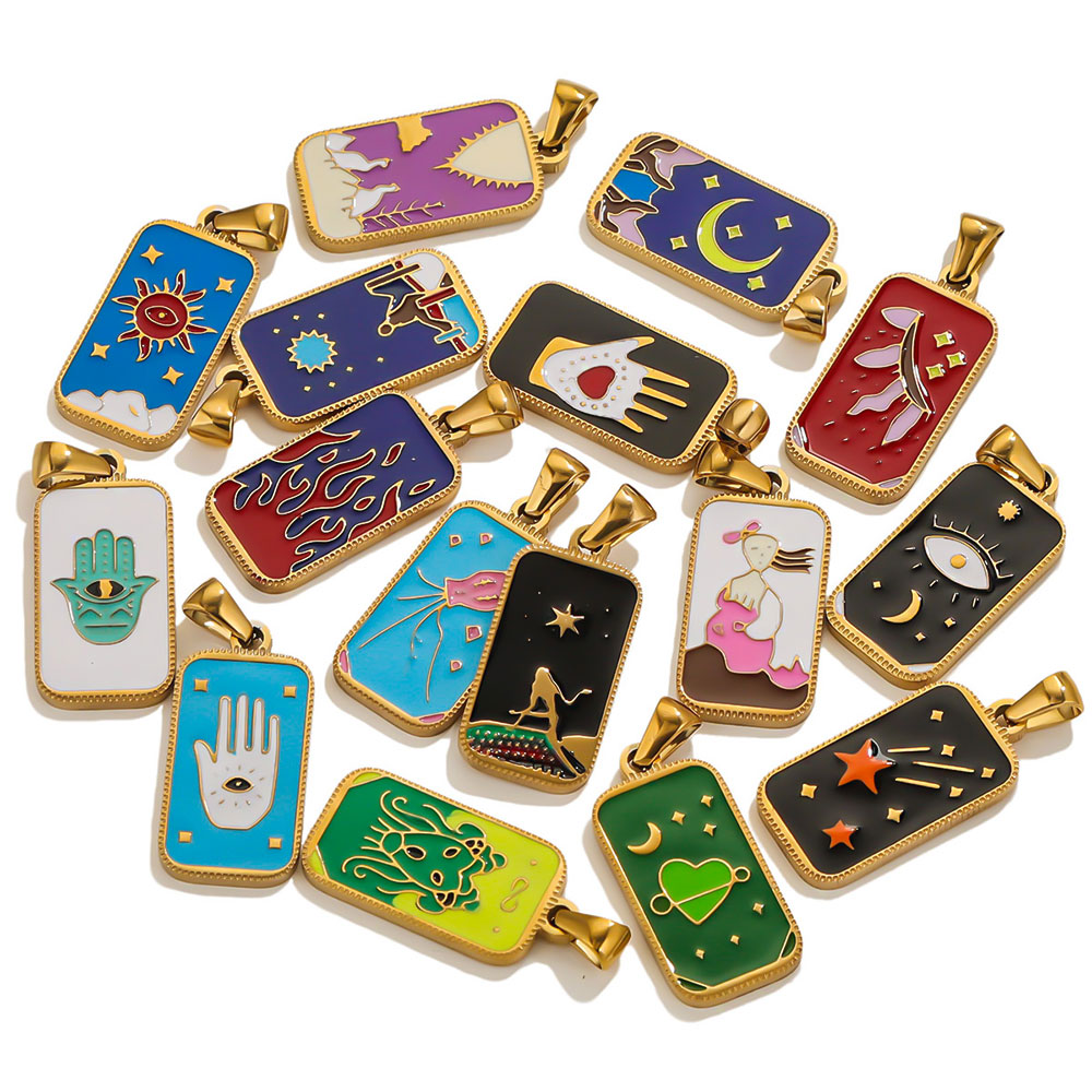 5 pendentifs breloques en émai - Men Accessories Evil Eye avis et prix