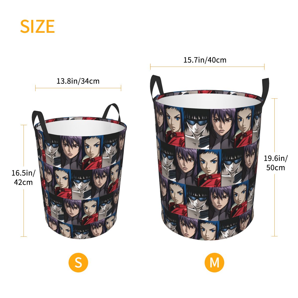 Panier à linge Ghost In The Sh - Men Accessories Hamper avis et prix