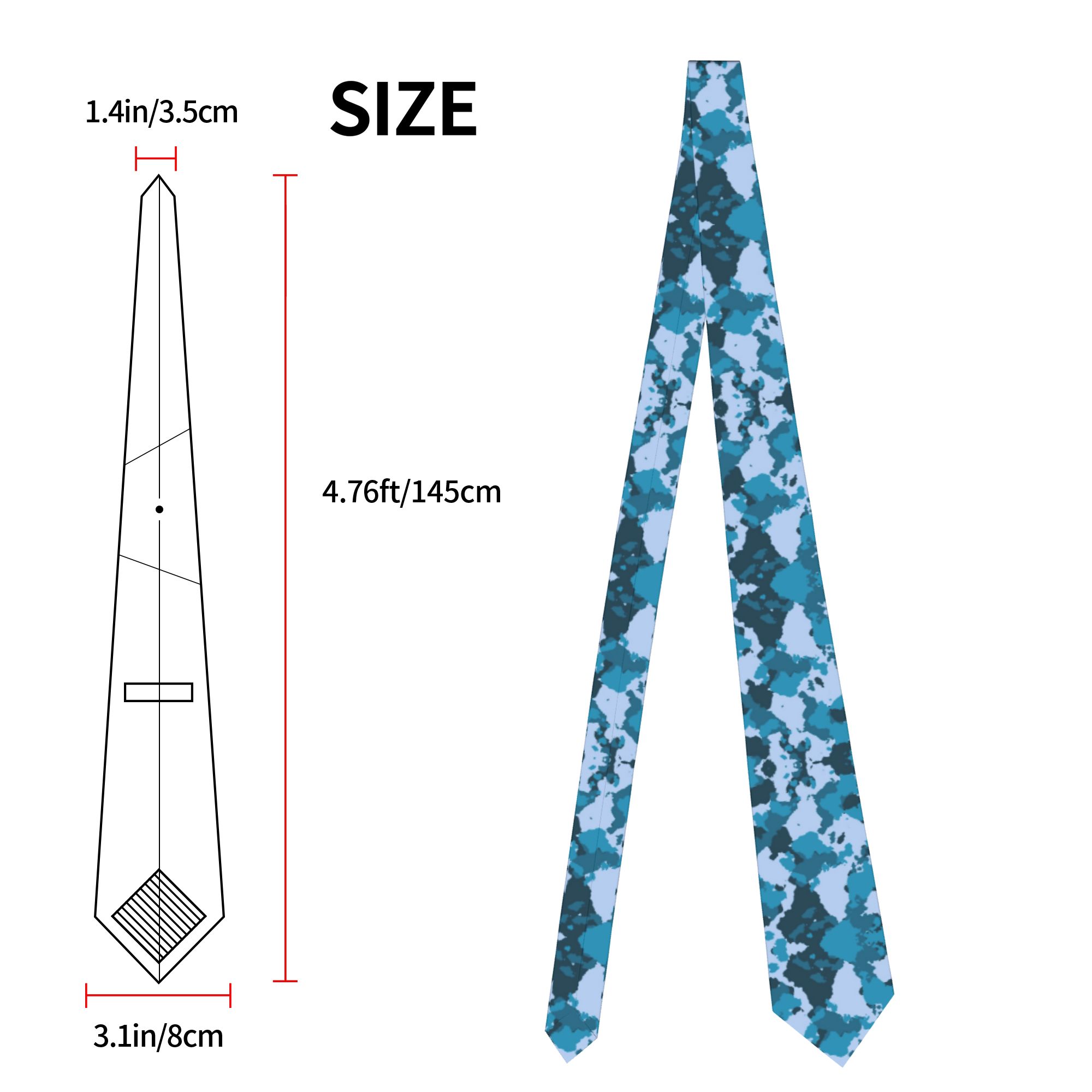 Cravates camouflage pour homme - Men Accessories Wedding avis et prix