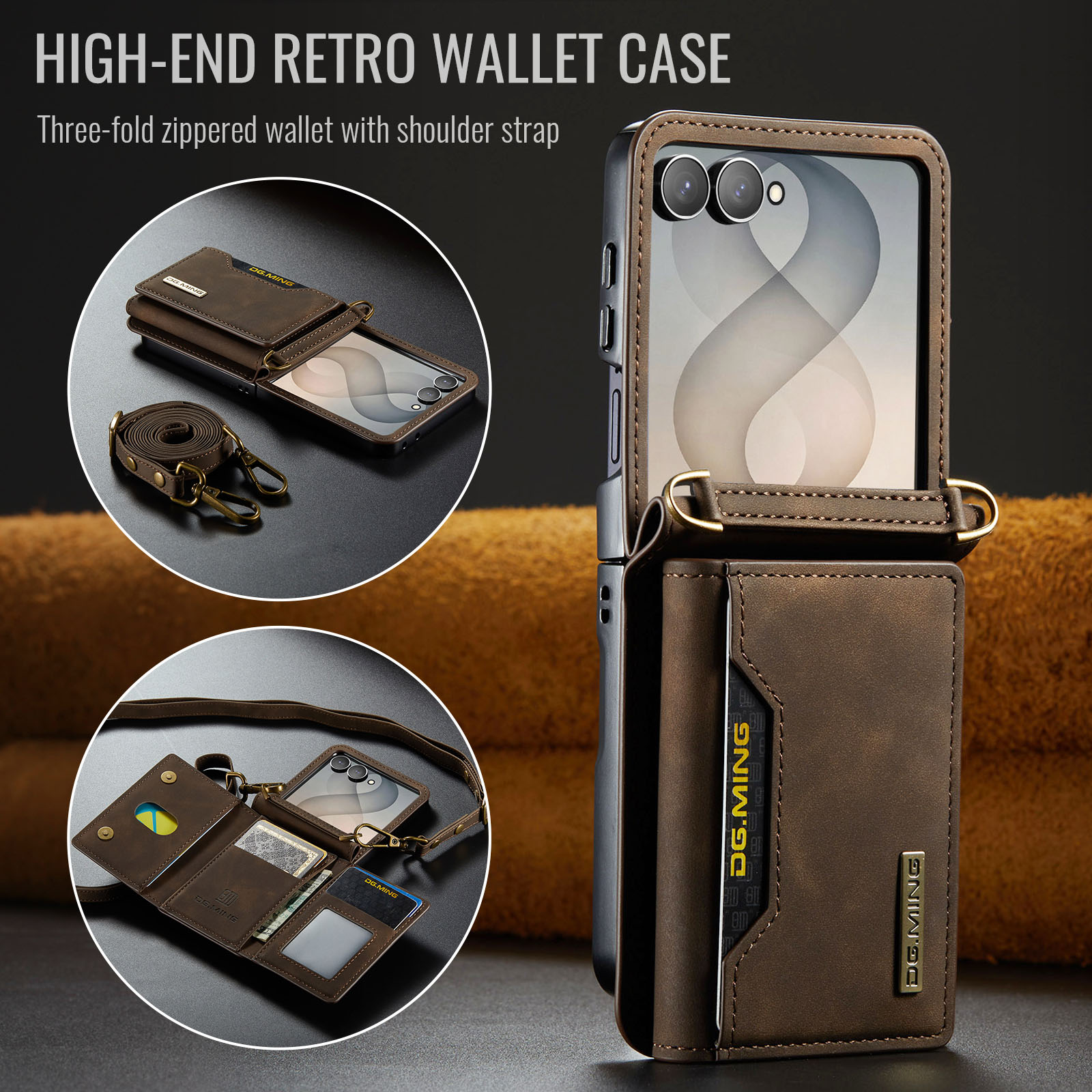Étui portefeuille bandoulière  - Phone Wallet Combo avis et prix