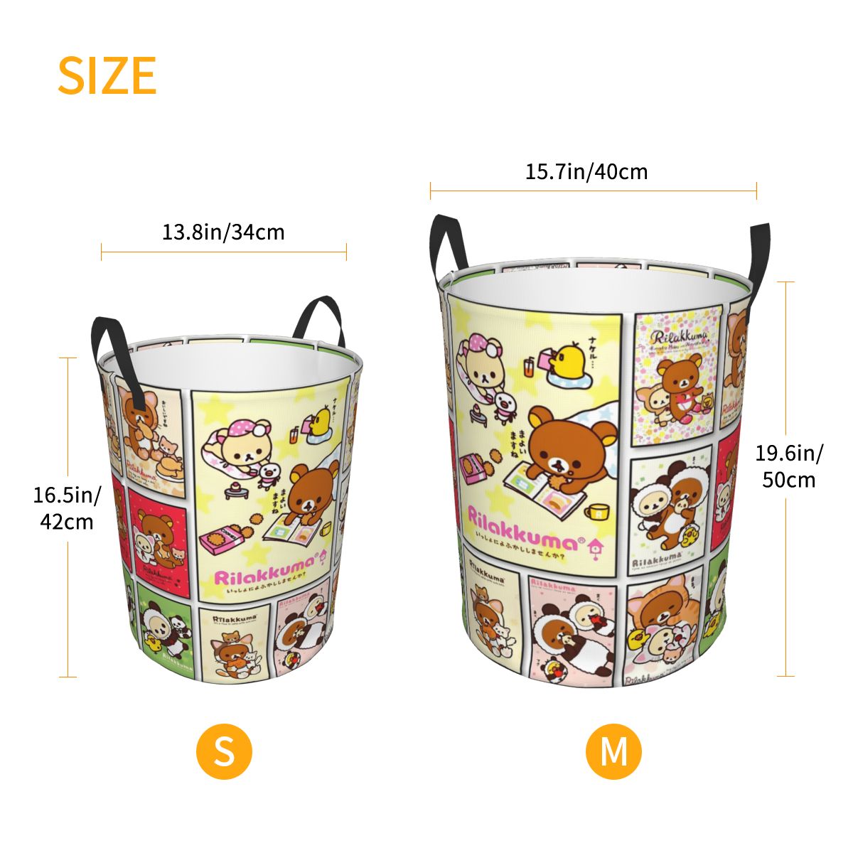 Panier à linge Anime Rilakkuma - Men Accessories Hamper avis et prix
