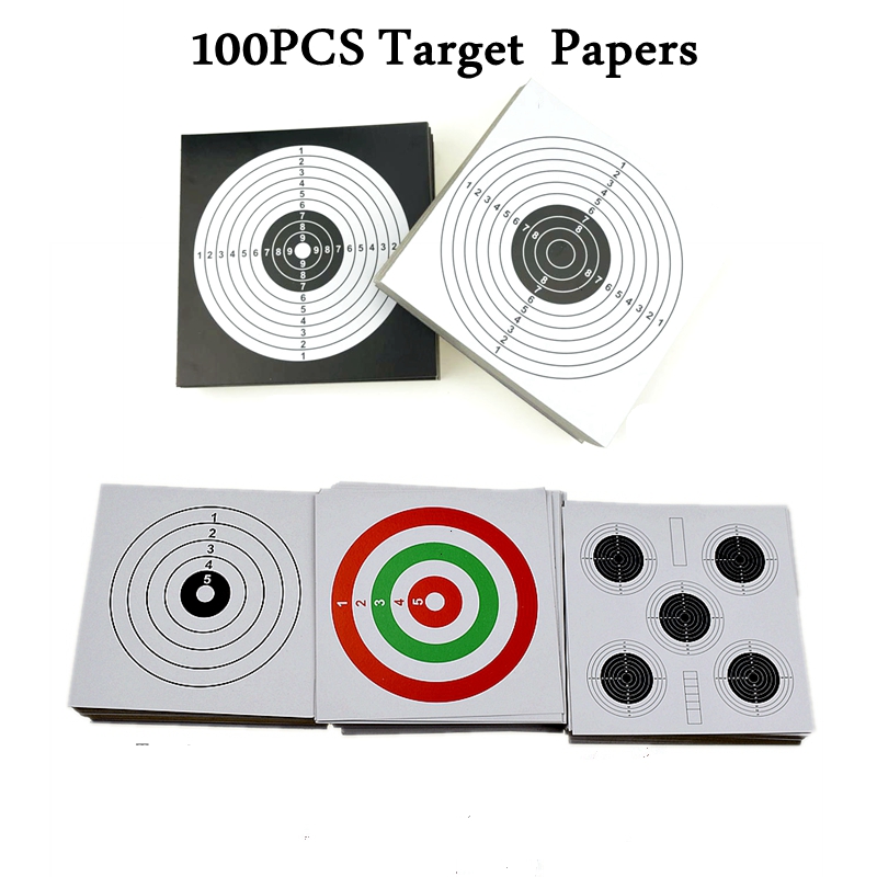 Lot de 100 cibles de tir à l'a - Men'S Accessories Target avis et prix