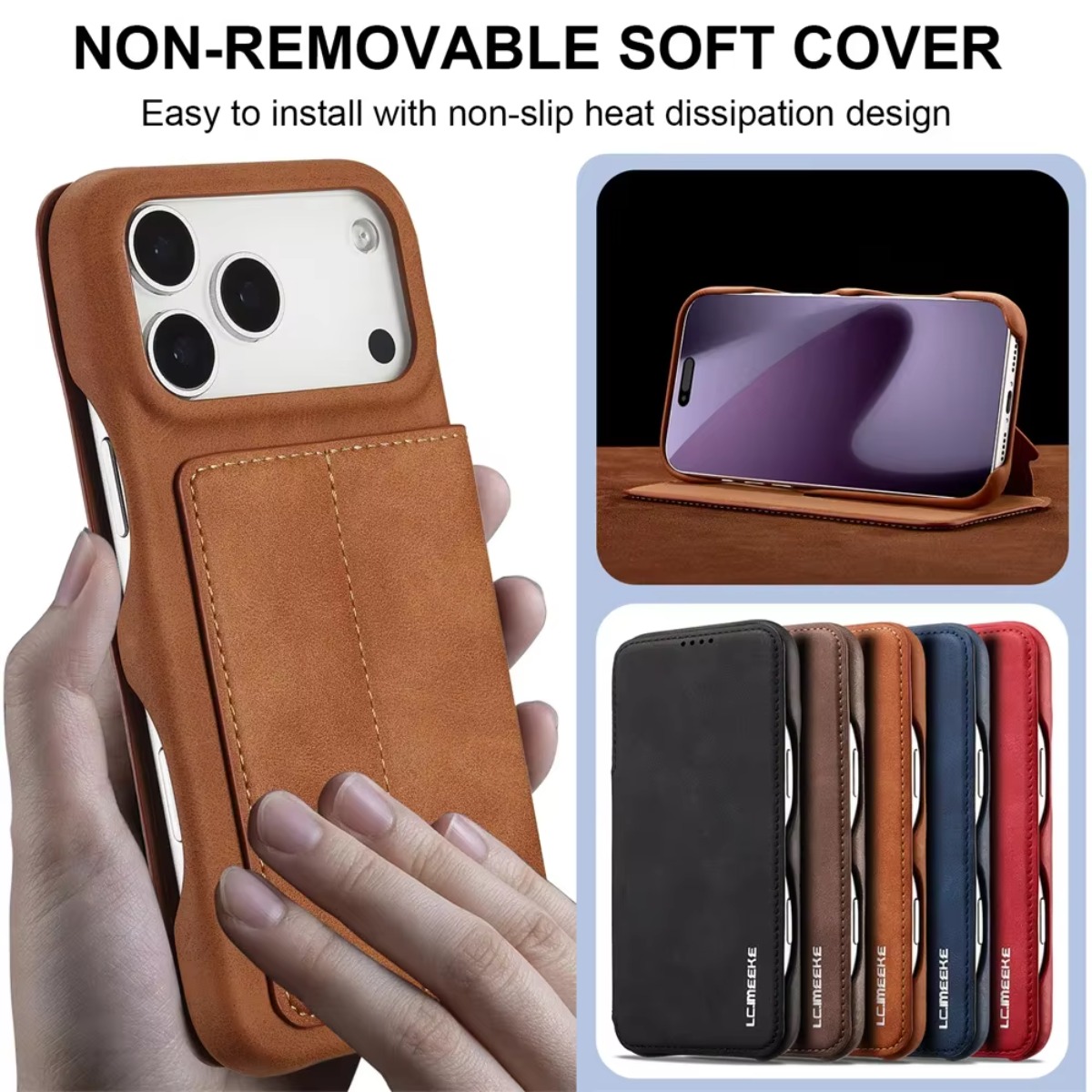 Portefeuille en cuir à rabat m - Phone Wallet Combo avis et prix