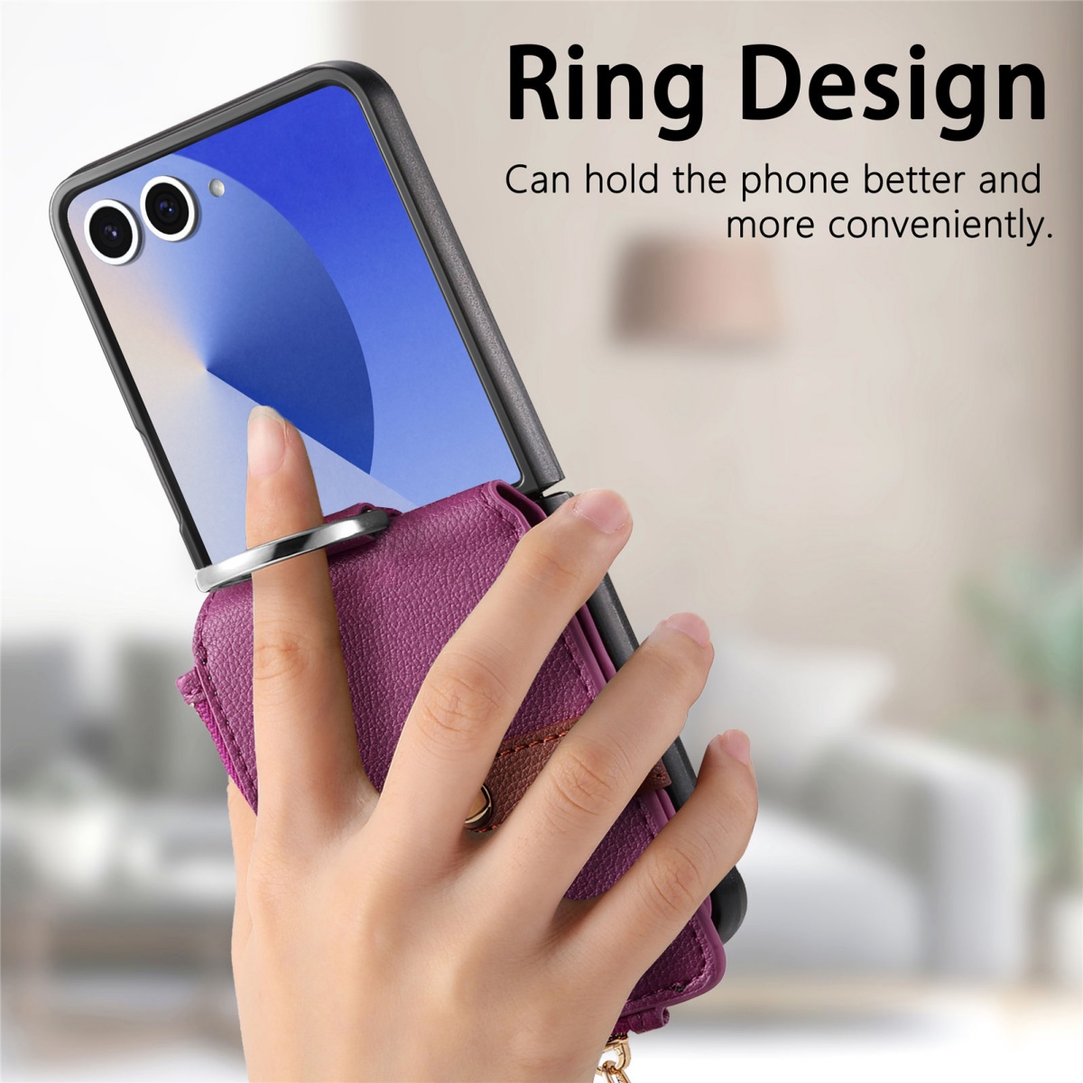 Étui de luxe pour téléphone av - Phone Wallet Combo avis et prix