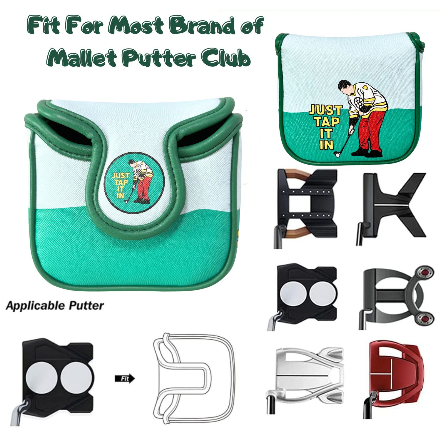 Juste de putter de golf en cui - Men'S Accessories Premium avis et prix