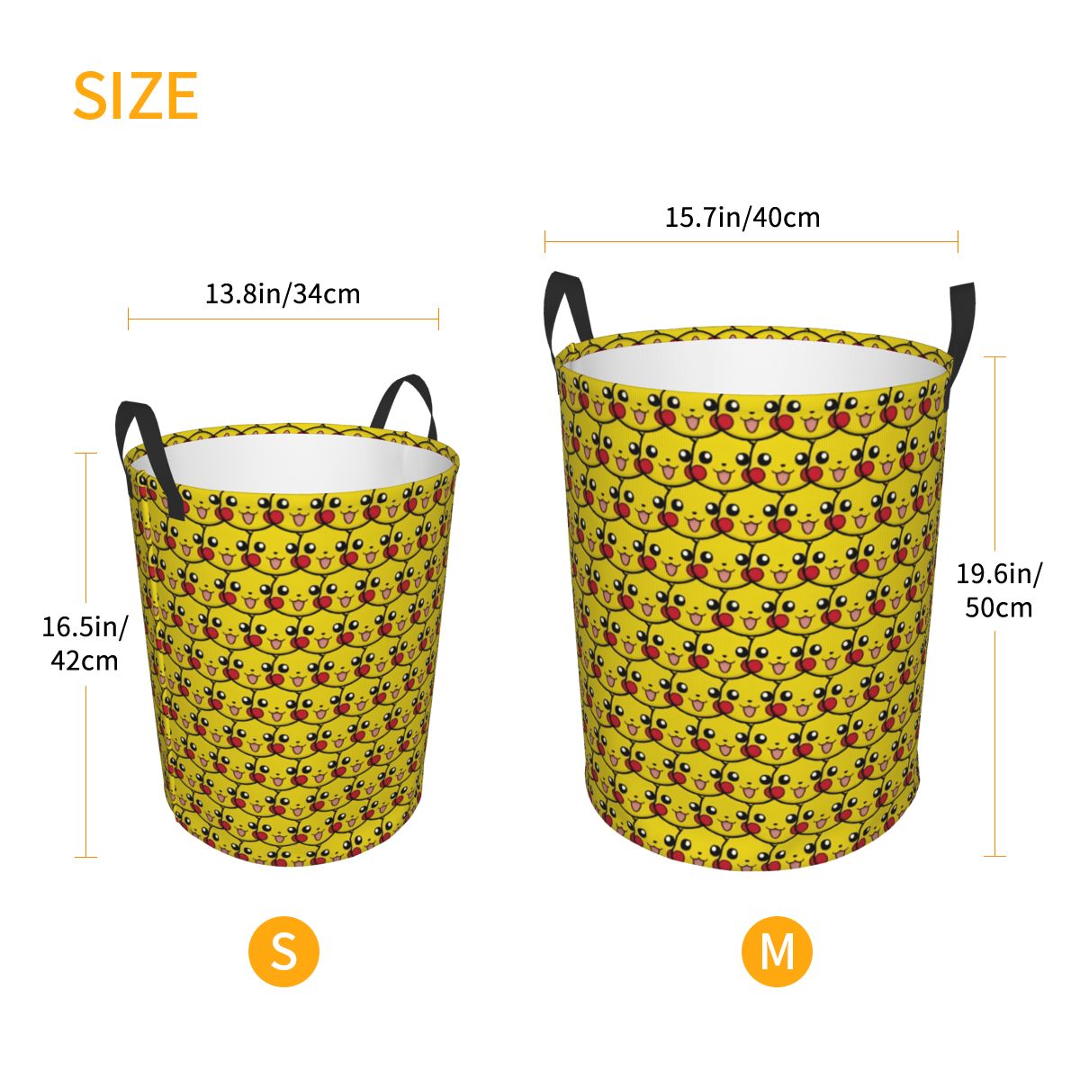Panier à linge Pikachu à motif - Men Accessories Hamper avis et prix