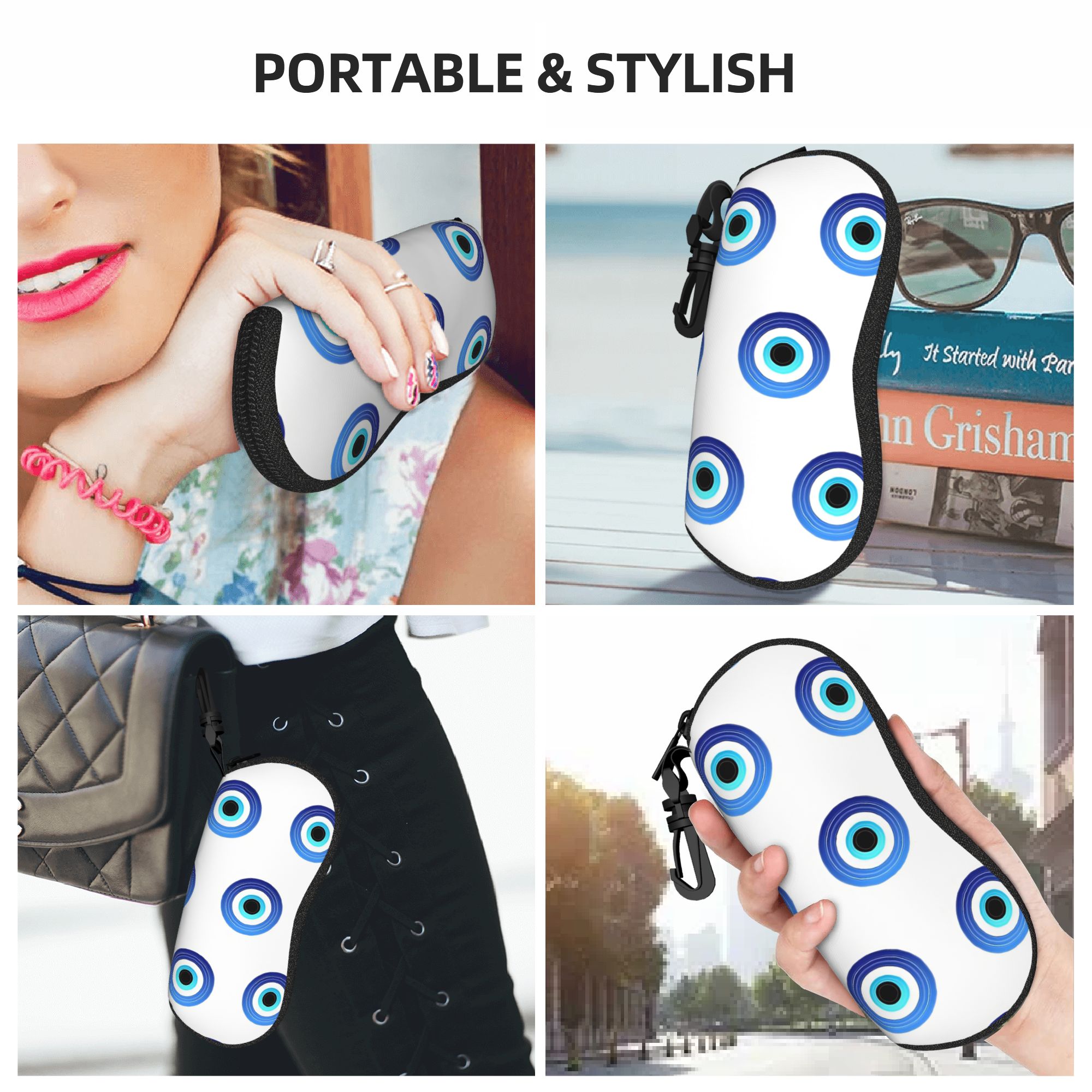 Étui à lunettes turc motif œil - Men Accessories Evil Eye avis et prix